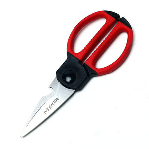 KCASA KC-SS087 Stainless Steel Kitchen Chicken Bone Scissor Vegetable Food Shear Bottle Opener Tools