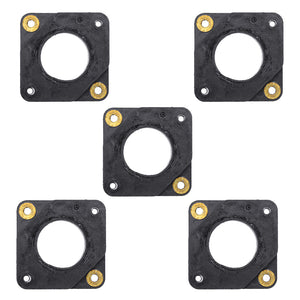 5pcs 54*54*6mm Black Nema17 Bracket 42 Stepper Motor Damper Shock Absorber for 3D Printer Part