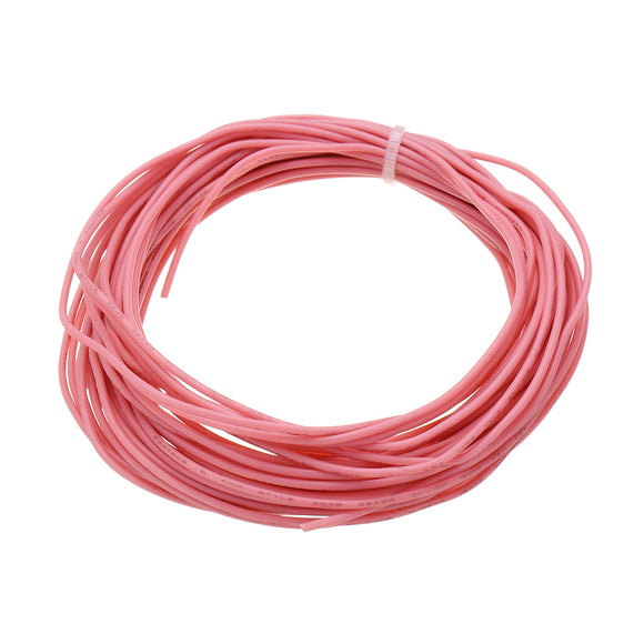 10 Meters 26AWG Electronic Cable Wire Insulated LED Wire Pink For DIY