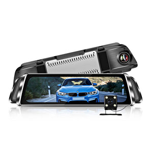 1080P Touch H11A Dual Lens 10 Inch Streaming Media Driving Recorder Car DVR