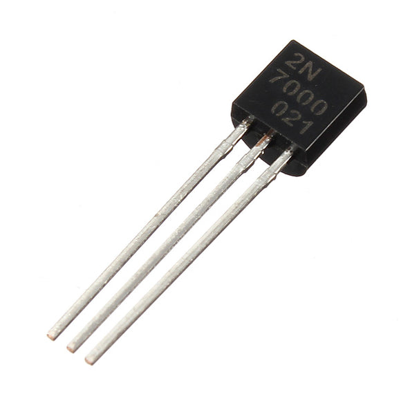 50pcs 2N7000 N-Channel Transistor Fast Switch MOSFET TO-92