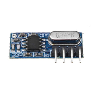 RX531 433MHz Lead-free Environment-friendly Wireless Receiver Module High Sensitivity Super Heterodyne Super Anti-jamming 2.2V-5V DC