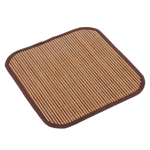 Summer Cool Chair Seat Cushion Bamboo Cover Pads for Patio Office Furniture Car Vehicle