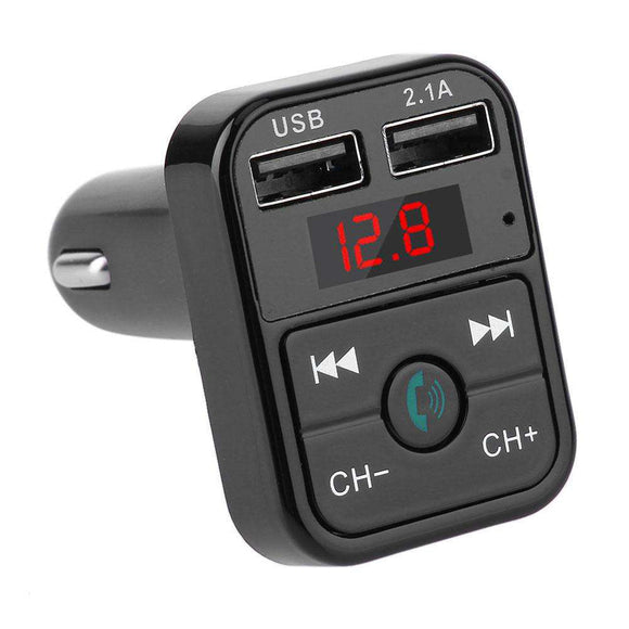 Quelima B2 Car bluetooth FM Transmitter Car Charger Car bluetooth Transmitter