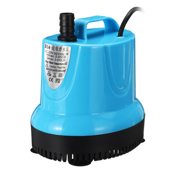 7/15/20/25/35/55/95W 220V Submersible Water Pump Fish Tank Aquarium for Pond Hydroponics Fountain