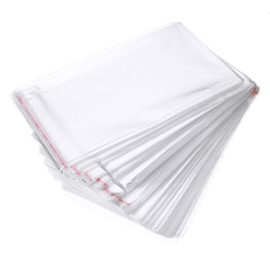 500Pcs Transparent Self Adhesive Seal Plastic OPP Bag Mobile Phone Shell Packaging Bags