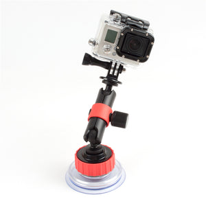 Orange Car Suction Cup Mount Window Glass Sucker For Gopro SJACM YI Camera