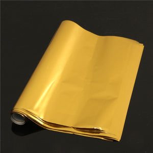 50pcs A4 Hot Stamping Transfer Foil Paper Laser Printer Laminating Transfered Gold