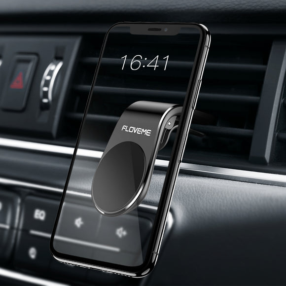 Floveme Upgrade Strong Magnetic Air Vent Car Mount Car Phone Holder For 4 Inch-7 Inch Smart Phone iPhone XS Max Samsung Galaxy S10 Plus