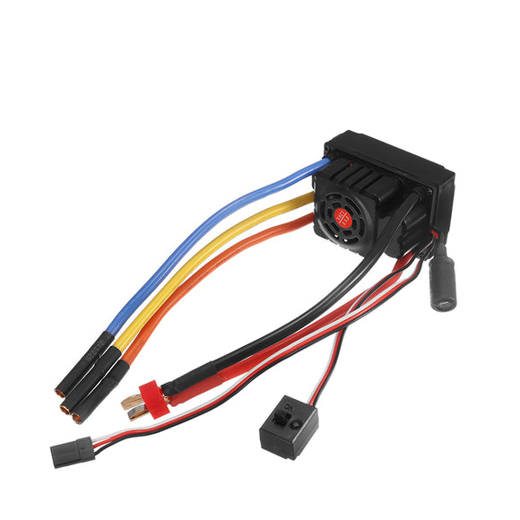 FVT 120A Waterproof Brushless Sensorless ESC For 1/8 1/10 RC Car Skateboard ESC