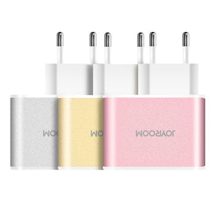 Joyroom L-M403 4.2A 4 USB Ports EU Travel Charger for iPhone,Samsung,Xiaomi,Huawei