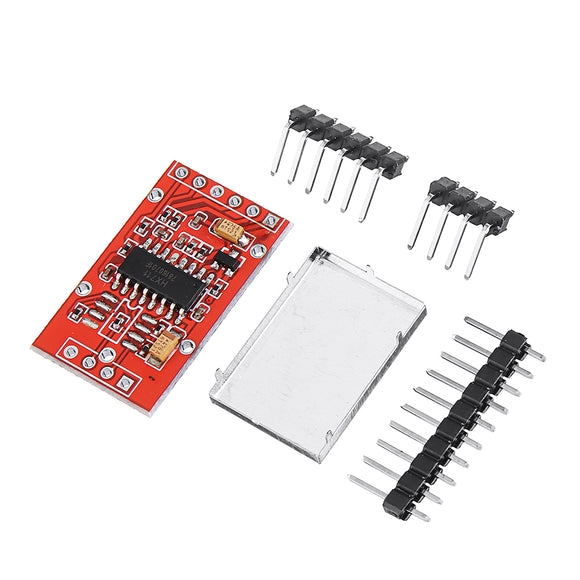 10pcs HX711 Dual-channel 24-bit A/D Conversion Pressure Weighing Sensor Module with Metal Shied