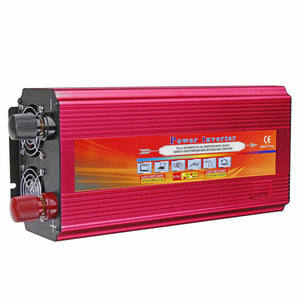 LCD Power Inverter DC 12V/24V to AC 110V/220V Modified Sine Wave Converter