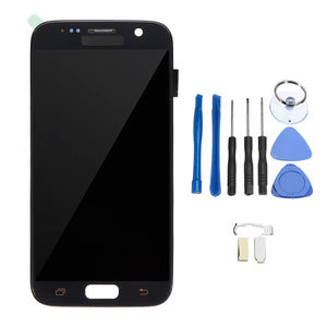 TFT Display + Touch Screen Digitizer Screen Replacement With Repair Tools For Samsung Galaxy S7 G930