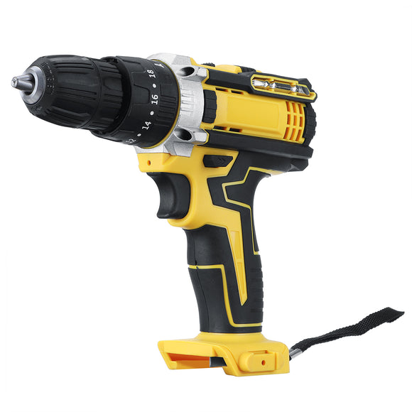 21V 90Nm 3 In 1 Cordless Impact Drill 2 Speed Rechargable Electric Screwdriver Drill For DEWALT Battery