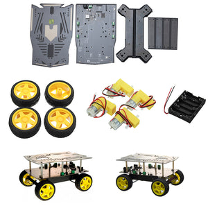 DFROBOT Cherokey 4WD Arduino Mobile Platform Smart Robot Car Kit For Arduino with User Manual