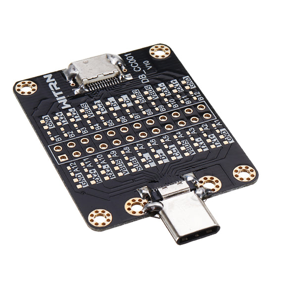 WITRN-CC001 TYPE-C Male to Female Connector  TYPE-C Adapter Board Test Fixture Module