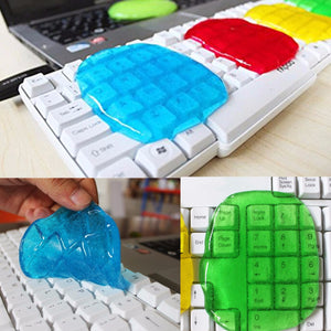 Practical Dust Cleaning Compound Slimy Gel Wiper for Keyboard Screen Mouse