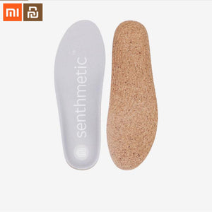 Original XIAOMI Unisex Winter Warm Breathable Sweat Cork Insole Men Women Antibacterial Deodorant Insoles