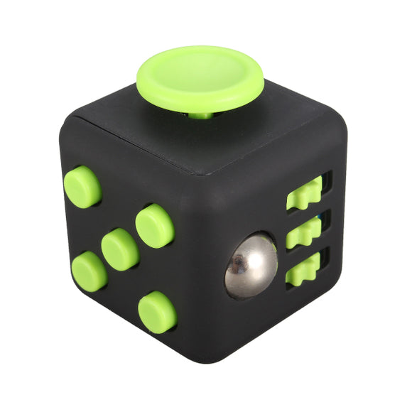 Plastic EDC Fidget Cube Dice Finger Reduce Stress Gadget