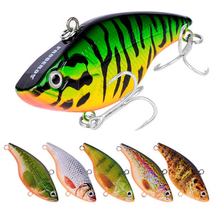 ZANLURE DW441 6pcs/set 7.4cm 20.5g Vibration Pencil Popper Lure Artificial Hard Bait Fishing Lure