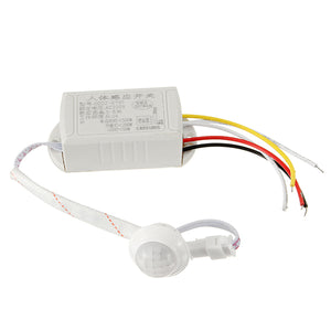 PIR Infrared Body Sensor Intelligent Light Motion Sensing Switch for LED Light AC220V