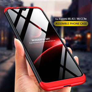 Bakeey 3 in 1 Double Dip 360 Hard PC Full Protective Case For Xiaomi Mi A3 / Xiaomi Mi CC9E