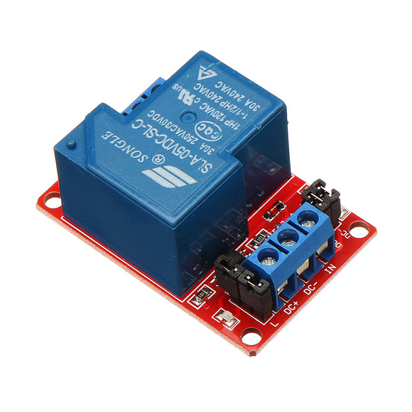 BESTEP 1 Channel 5V Relay Module 30A With Optocoupler Isolation Support High And Low Level Trigger