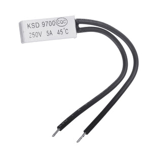 Normal Open KSD9700 250V 5A 45 Plastic Thermostatic Temperature Sensor Switch NO