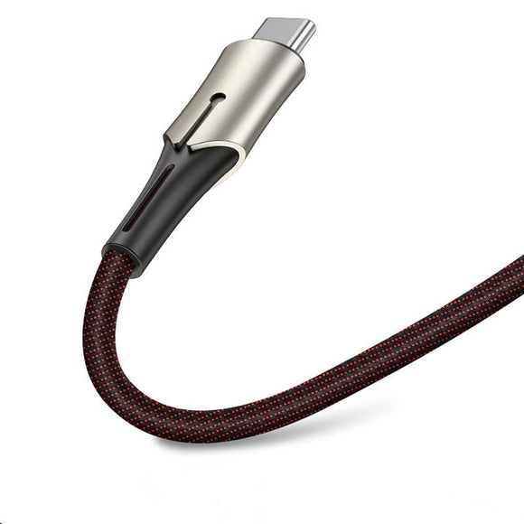 CAFELE Zinc Alloy 5A Type C USB Cable Fast Charging Data Cable for Huawei for Samsung Xiaomi Oneplus