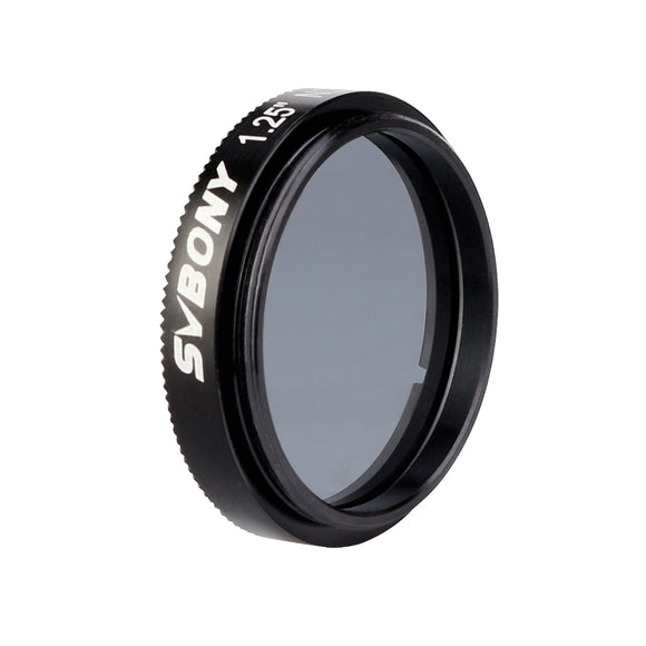 SVBONY SV139 1.25 Neutral Density Filter for Telescope Eyepiece Reduce Moon Surfaces Overall Brightness