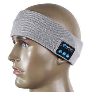 Bluetooth Sport Sweat Headbrand Wireless Hands-free Music Sports Smart Caps Call Answer