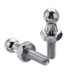 2pcs 10mm Stainless Steel Ball Stud Bolt M6 Struts Ball Ended Bolt Bonnet