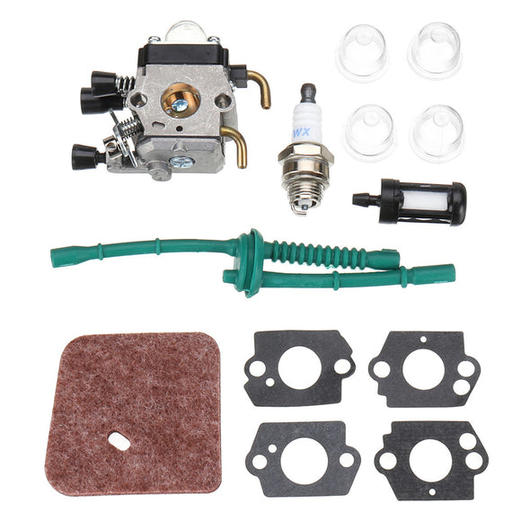 Carburetor Carb Kit for STIHL FS38 FS45 FS46 FS55 KM55 FS85 Air Fuel Filter Gasket