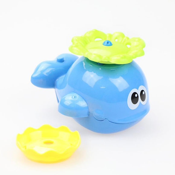 Free Shipping Gift Cikoo baby bath toys rotary automatic sprinkler Whale swimming toys