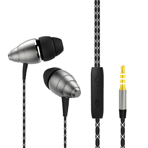 GOLF M5 In-Ear Wired Control Noise Cancelling Waterproof Sport Conch Earphone Headphones with Mic