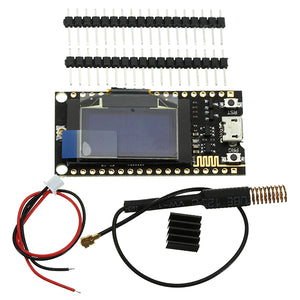 Wemos TTGO LORA SX1278 ESP32 0.96 OLED Display Module 16M bytes (128M Bit) 433Mhz For Arduino