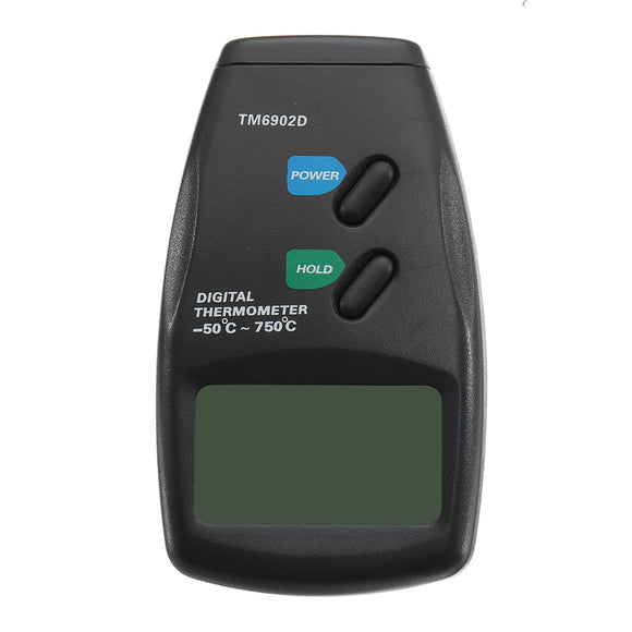 TM6902D Portable Digital Thermometer -50~750 Temperature Meter With Data Hold