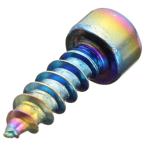 Motorcycle Scooter Stainless Steel Screw Colorful Hexagon Socket Screws Cap