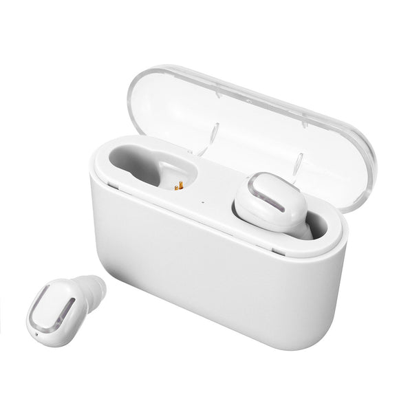 [bluetooth 5.0] TWS Earphone CVC6.0 Noise Cancelling 2200mAh Power Bank IPX5 Waterproof Headphone with Mic