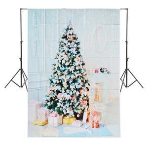 5x7ft Christmas Tree Gift Photography Backdrop Studio Prop Background