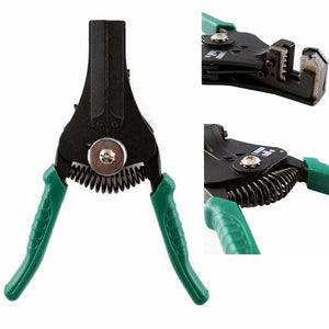 1.0-3.2mm Alloy Steel Automatic Wire Strippers Flayer Crimping Tool