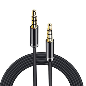 ARCHEER 3.5mm Male to Male Audio Cable 4 Pole Stereo Aux Cable Auxiliary Cable