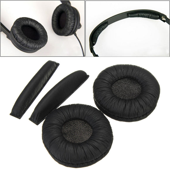 Replacement Earpads Cushions+Headband For Sennheiser PX100 PX100II PX200 PX200II HX50 Headphone