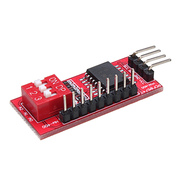 3st PCF8574 PCF8574T I / O fr I2C IIC Port Interface Support Cascading Utvidgad Modul Expansion Board Hg Lg Niv