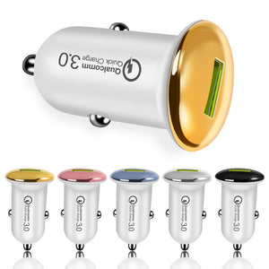 OLAF Universal QC3.0 Fast Charging USB Car Charger for Samsung Xiaomi Huawei