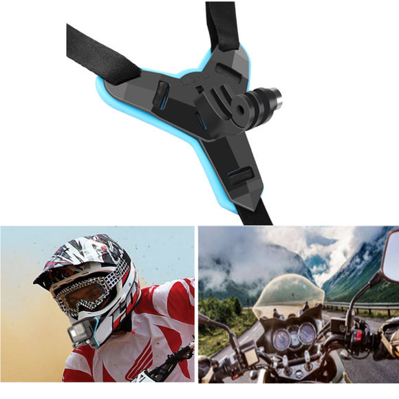 Helmet Chin Camera Mount Expansion Bracket Accessories For Go Pro 7/6/5 SJcam Xiao Yi Action Camera