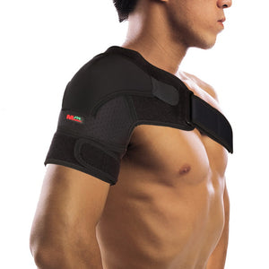 Mumian G02 4 Direction Adjustable Sports Single Shoulder Brace Support Strap Wrap Belt