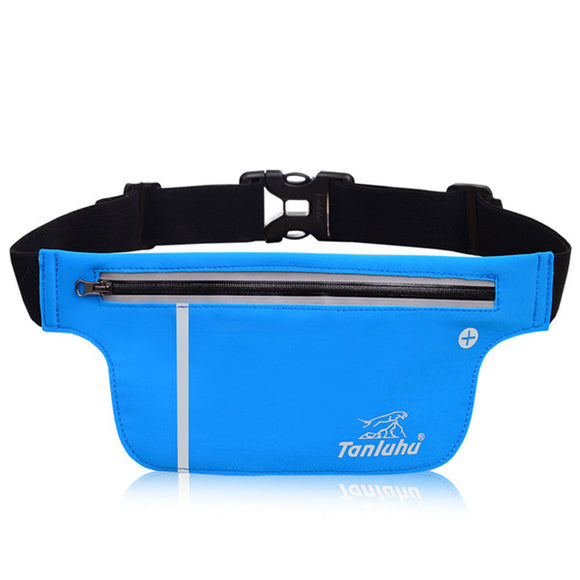 Women Men Outdoor Sports Running Waist Bags Noctilucent Belt