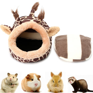 Small Pet House Pets Kennels Tent Bed Soft Pet Pad for Small Animals Pet Supplies